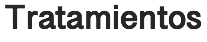 Tratamientos