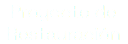Proyecto de Restauración