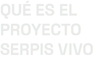 QUÉ ES EL PROYECTO SERPIS VIVO