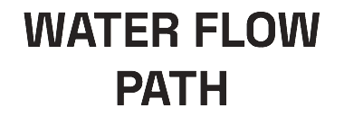 WATER FLOW PATH